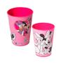 Imagem de Copo de Plástico Festa Minnie e Margarida Rosa 320Ml - Plasútil - Rizzo Festas