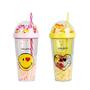 Imagem de COPO DE PLÁSTICO MODELO TUMBLER SMILEY WORLD 420ml.