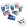 Imagem de Copo de Plástico Stitch - Bolinhas Azul - 280 ml - 1 unidade - Plasútil - Rizzo