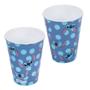 Imagem de Copo de Plástico Stitch - Bolinhas Azul - 280 ml - 1 unidade - Plasútil - Rizzo