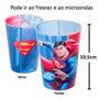 Imagem de Copo de Super Heróis Super Homem DC Plasútil - Kit2 Copos