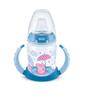 Copo de Treinamento First Choice Peppa Pig 150ml Azul - NUK Imagem de Copo de Treinamento First Choice Peppa Pig 150ml Azul - NUK