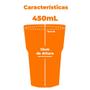 Imagem de Copo de Vidro Boston Transparente 450ml 1 peça - Casambiente