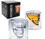 Imagem de Copo De Vidro Duplo Caveira 3D skull Whisky 120ml