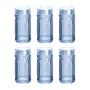 Imagem de Copo de Vidro LHermitage Para Água 360 ml Palace Azul 6 Peças