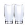 Imagem de Copo de Vidro Long Drink Transparente Florida 370ml 2 Unidade