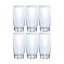 Imagem de Copo de Vidro Long Drink Transparente Florida 370ml 6 Unidade