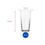 Imagem de Copo de Vidro Orla 350ml Long drink Transparente