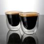 Imagem de Copo De Vidro Transparente De Parede Dupla Resistente Ao Calor Para Café Espresso, Chá, Whisky,