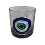 Imagem de Copo De Whisky De Vidro Olho Grego Sorte Base ul 300 Ml