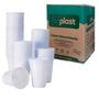 Imagem de Copo descartavel 200ml ps branco fonplast c/2500 und