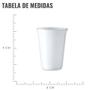 Imagem de Copo Descartável Branco de Festa - 250ml - 100 Unidades