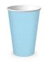 Imagem de Copo Descartável de Papel Live Colors - Azul Candy - 330 ml - 8 cm x  11,5 cm - 8 unidades - Rizzo