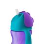 Imagem de Copo dinossauro c/canudo 200ml azul e roxo - philips avent