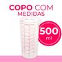 Imagem de Copo Dosador Para Receitas Em Plástico Com Bico 500ml - Erca plast