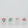 Imagem de Copo dose c/ 4un fluminense