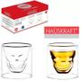 Imagem de Copo dose p dupla caveira 150ml 2pc - hauskraft