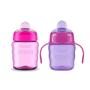 Imagem de Copo Easy Sip + Copo Com Alças Bico Silicone Roxo Philips Avent