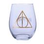 Imagem de Copo Egg Glass Vidro 450ml C/ Round Box Relíquias Da Morte Harry Potter Geek Zona Criativa - 10025136