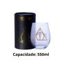 Imagem de Copo Egg Glass Vidro 450ml C/ Round Box Relíquias Da Morte Harry Potter Geek Zona Criativa - 10025136