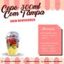 Copo Felicidade 300ml Com Tampa S Furo Prafesta Rígido 120un - Embanet Comercio De Embalagens Imagem de Copo Felicidade 300ml Com Tampa S Furo Prafesta Rígido 120un