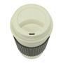 Imagem de Copo Fibra Bambu Com Mexedor Marrom 450ML