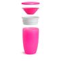 Imagem de COPO GRANDE (296ml) COM TAMPA 360º - ROSA - MUNCHKIN