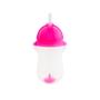 Imagem de Copo Grande Com Canudo Click Rosa 296 Ml - Munchkin