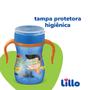 Imagem de Copo Infantil Antivazamento 360º com Alça e Tampa Protetora 240 ml Super Hero Sereia Lillo