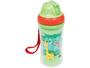 Imagem de Copo Infantil Antivazamento com Canudo e Tampa - 250ml Buba Animal Fun Animaizinhos