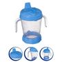 Imagem de Copo Infantil Com Bico 200ml Baby Menino Com AlÇa Lateral - Azul