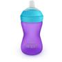 Imagem de Copo Infantil Com Bico Em Silicone My Grippy 300ml Avent Roxo