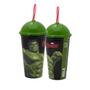 Imagem de Copo Infantil Com Canudo 500ml Personagens Plasútil