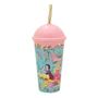Imagem de Copo Infantil Com Canudo 500ml Personagens Plasútil