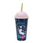 Imagem de Copo Infantil Com Canudo 500ml Personagens Plasútil