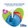 Imagem de Copo Infantil Com Canudo Evolution 300ml Azul -Lillo 