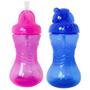 Imagem de Copo Infantil Com Canudo Silicone 300ml Nuby