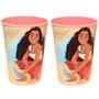 Imagem de Copo Infantil da Moana Disney 320ML Plasútil - 2 unidades