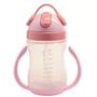 Imagem de Copo Infantil De Transição Com Alça Canudo 300 Ml Rosa