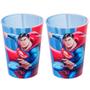 Imagem de Copo Infantil do Superman DC Comics 320ML - Kit 2 Copos