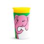 Imagem de Copo Infantil Munchkin 360 Miracle Cup Wild Elefante 266ml 12m+