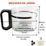 Imagem de Copo Jarra de Cafeteira WALITA Café 18 CF Vidro Resistente