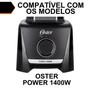 Imagem de Copo Liquidificador Oster Power 1400w Full Oliq610 Crista Tampa Preta com Dosador