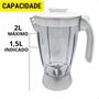 Imagem de Copo Liquidificador Philips Walita Ri1774 Ri1764 Ri2030 Ri1760 Ri2008 Ri1720