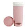 Imagem de Copo Liso com alca e Tampa 300 ml Rosa Jacki Design