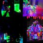 Imagem de Copo Long Drink Em Acrílico Transparente Verde Neon Balada 280ml - 25341