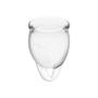 Imagem de Copo Menstrual Duplo de15 e 20 ml - Satisfyer Feel Confident