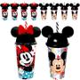 Imagem de Copo Mickey e Minnie Com Orelhas para Festa Infantil Kit 10 Unidades