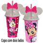 Imagem de Copo Minnie Rosa 500ml Kit Festa Aniversario Lembrança 15 Un