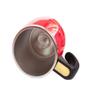 Imagem de Copo Misturador Shake e Whey Praticidade em Inox 400ml